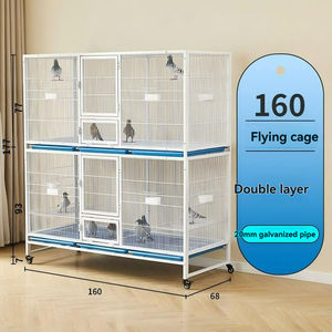 Sistema de Jaulas Metálicas Apilables de Alta Resistencia para Cría de Aves, Comercial, con Nido/Caja de Cría para Palomas, Canarios y Pinzones, Precio al por Mayor - Product Image 3