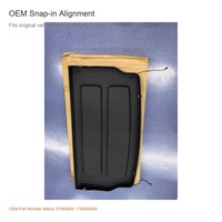 Couvercle de coffre rigide pour Jeep Renegade MK2 Hatchback 51963656 735626063