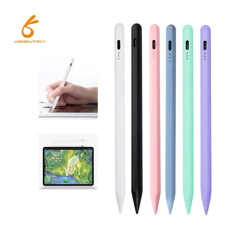 Palm Rejection Active Touch Screen Pens Air Mini 4 5 6 Pro 12.9 11 1 2 2nd Generation Tablet Pc Stylus Pen For Apple Ipad Pencil