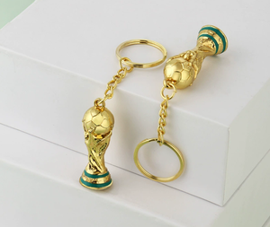 Llavero <span class=keywords><strong>3D</strong></span> con Forma de Trofeo, Aleación de Zinc, Amuleto, Regalo para Fanáticos del Fútbol, Evento Deportivo, Impermeable, Pintado a Mano, Recuerdo para Fanáticos y Coleccionistas - Product Image 6
