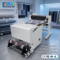 KECAI Imprimante DTF grand format et agitateur combinés, avec conception anti-colmatage, moins de blocages de buse, nettoyage de la tête d'impression en un clic, pour la personnalisation de t-shirts