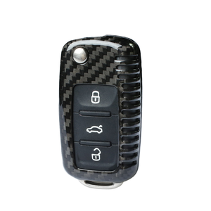 T-carbonio in fibra di carbonio portachiavi custodia per chiave misura per <span class=keywords><strong>Volkswagen</strong></span> cover chiave auto accessori interni - Product Image 1