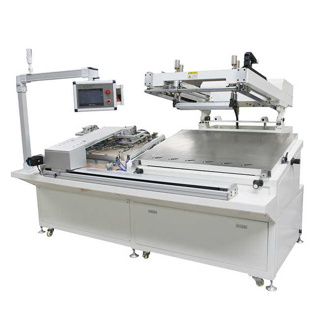 Flatbed Automatic Serigrafia Printing Machine for PET PVC Sheet Heat Transfer Plastic Film Paper Stickers