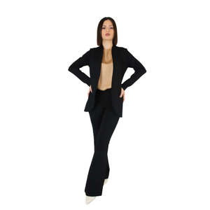 Chaqueta de Mujer Zahjr, Blazer Negro de Manga Larga, Ropa Formal - Product Image 5