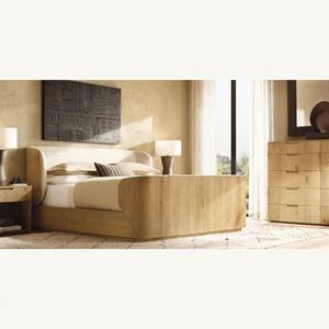 Base de Cama Doble Moderna de Lujo en Madera Sólida, Tamaño King/Queen, con Cabecera - Product Image 4
