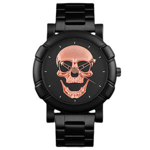 Reloj Cuadrado de Aleación para Hombre con Esfera de Cristal, Acero Inoxidable, Chapado en Negro, Estilo Hiphop, Brazalete Deportivo, Regalo 2024 - Product Image 4