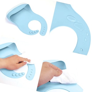 Babero de Silicona para Bebé, Impermeable, Fácil de Limpiar, Color Personalizado, Delantal para la Hora de Comer para Niños Pequeños, Logotipo Personalizado, Venta al por Mayor - Product Image 2
