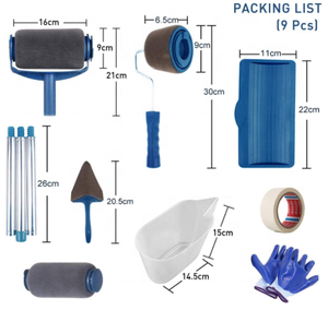 Nouveau kit de rouleaux à <span class=keywords><strong>peinture</strong></span> avec <span class=keywords><strong>manche</strong></span> télescopique, brosse à <span class=keywords><strong>peinture</strong></span> pour coins de mur sans couture - Product Image 2