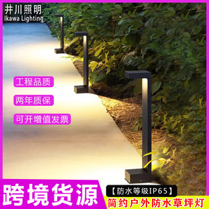 Lampe de jardin LED Igawa, étanche IP65, pour aménagement paysager, allée, cour, villa - Product Image 1