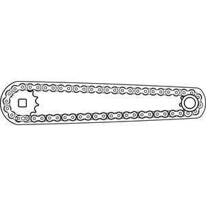 USAG - U02360700 Llave de extensión de cadena en aluminio-EAN 8001150025662 LLAVE DE VASO ACCESORIOS 1/2" - Product Image 3