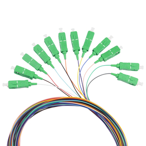 Factoryprice Chất lượng cao 12 sợi SC/APC quang <span class=keywords><strong>Pigtail</strong></span> 0.9m sợi <span class=keywords><strong>Pigtail</strong></span> 12 màu <span class=keywords><strong>Pigtail</strong></span> sợi quang khởi động cáp cho FTTx - Product Image 3