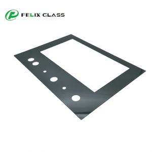 ฝาครอบกระจกนิรภัยพิมพ์ลายที่กำหนดเองความหนา0.5มม.-3มม. พร้อมรูสำหรับใช้งานในอุตสาหกรรม - Product Image 6