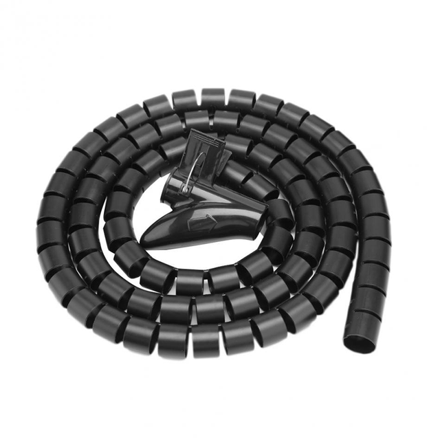 CE Certified PE Split Cable Sleeves 16mm ID 32mm ID Cut to Length Cable Management Tube Wire Harness Cable Organizer Sleeve