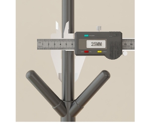 <span class=keywords><strong>Porte</strong></span>-<span class=keywords><strong>manteau</strong></span> sur pied moderne et minimaliste à 3 branches en métal pour chambre, <span class=keywords><strong>couloir</strong></span>, entrée, organisateur <span class=keywords><strong>de</strong></span> sacs et chapeaux - Product Image 2