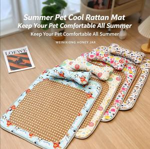 Coussin pour animaux de compagnie anti-morsure toutes saisons, directement de l'usine, tapis rafraîchissant d'été pour chiens et chats, lit pour animaux de compagnie en stock, lit d'été rafraîchissant pour chiens - Product Image 3