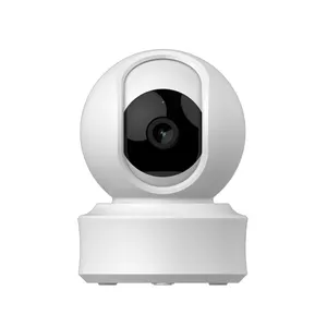 소형 와이파이 홈 보안 감시 카메라 세트 스마트 팬 틸트 카메라 3D 소음 감소 적외선 야간 투시 보안 카메라