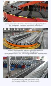 Prezzo di fabbrica automatico magazzino di smistamento pacchi macchina nuovo sistema di smistamento Barcode Scanner sistema di raccolta trasportatori prodotto - Product Image 5