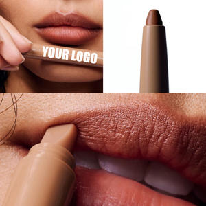 Aceite Labial con Logotipo Personalizado, Hidratante, Vegano, con Péptidos, Acabado Mate de Larga Duración, Resistente al Agua, Tonos Nude y Marrón Oscuro, en Lápiz - Product Image 4