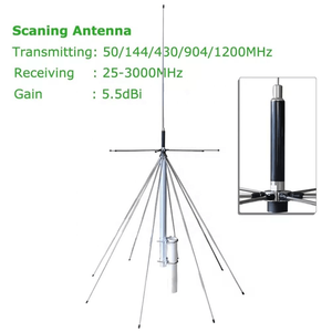 (25-3000 MHz) Antenne de base large bande Tram Discone - Product Image 3