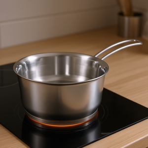 Casserole 1 L 8cm 16cm à fond multicouche en acier inoxydable - Product Image 3