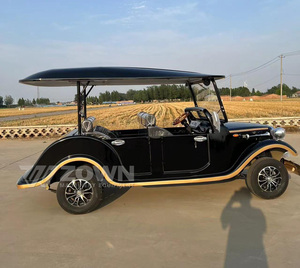 Voiture électrique vintage certifiée, véhicule de tourisme à basse vitesse, grand espace, idéal pour les navettes d'hôtel et les cérémonies de mariage - Product Image 2