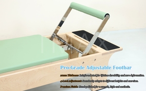 Tmax Cama <span class=keywords><strong>de</strong></span> <span class=keywords><strong>Pilates</strong></span> con Media <span class=keywords><strong>Torre</strong></span>, Reformer <span class=keywords><strong>de</strong></span> <span class=keywords><strong>Pilates</strong></span> con <span class=keywords><strong>Torre</strong></span>, Máquina <span class=keywords><strong>de</strong></span> <span class=keywords><strong>Pilates</strong></span> Reformer <span class=keywords><strong>de</strong></span> Madera <span class=keywords><strong>de</strong></span> Arce <span class=keywords><strong>de</strong></span> Calidad, Mesa <span class=keywords><strong>de</strong></span> Trapecio con Certificación CE ISO - Product Image 5