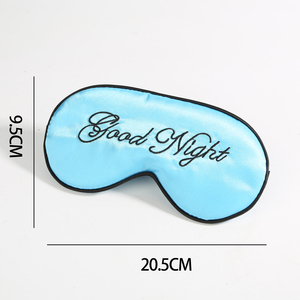 Antifaz de Seda Suave con Logotipo Personalizado, Antifaz para Dormir Durante Viajes Nocturnos, Antifaz para Adultos y Niños con Correa Ajustable para Viajar - Product Image 2