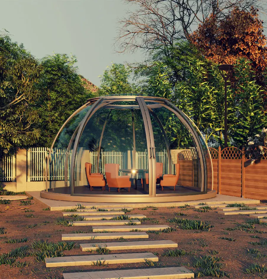 Schlussverkauf Blase transparenter Sternenhimmel Raum für Internet berühmtes Haus Aufenthalt und Campingplatz