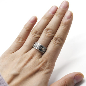 Vintage <b>Silver</b> Open <b>Ring</b> <b>Cross</b> Design Jewelry Gift For Women Men Fashion <b>Rings</b> RRS 002 - Product Image 4