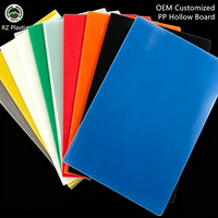 Fournisseur d'usine OEM/ODM standard pour l'exportation, feuille plastique personnalisée étanche, boîte industrielle de qualité alimentaire, panneau alvéolaire PP ignifuge