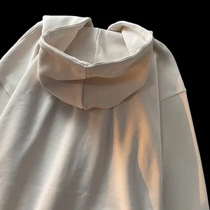 All'ingrosso Zip Up Puffer stampato Unisex Designer Bulk Sports Cotton Plus Size felpe con cappuccio