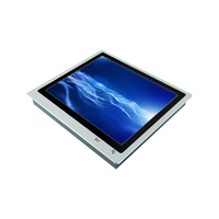 Panel PC Industrial de 23.6'' con CPU Intel I5/I7, Panel Frontal IP65 Multitáctil, SSD de 32G-256G, Android/Linux/Win para Automatización MES