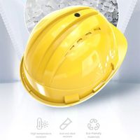 Casque de sécurité à ventilateur rechargeable à 4 vitesses avec 1/2/4 ventilateurs Power Bank Casque de travail de construction respirant pour le travail en extérieur