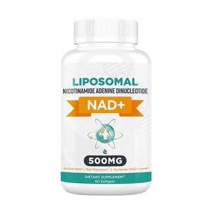 Cápsulas Blandas de NAD Liposomal OEM, 60 Unidades, 500 mg de NAD+ con TMG 250 mg, Suplemento Dietético para Apoyar la Salud Celular, Mejorar la Energía y la Reparación del ADN - Product Image 2