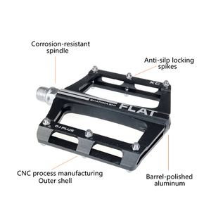 Pédales de <span class=keywords><strong>vélo</strong></span> de route légères antidérapantes, alliage d'aluminium, avec roulements et engrenage fixe, pour le cyclisme - Product Image 4