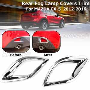 Embellecedor Cromado para Faros Antiniebla de Parachoques y Cubierta de Marco de Luces Traseras para Mazda Cx-5 Cx5 2013 2014 2015 2016, Estilo y Decoración - Product Image 2