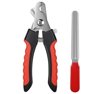 Dog Nail Cutter Clippers Kit und Claw Trimmer Pet Groom ing Produkte mit Edelstahl Cutter Head und Free Nail File - Product Image 6