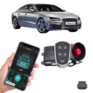 BT điều khiển ứng dụng một chiều Hệ thống an ninh báo động ô tô tính năng chống trộm di động với điều khiển di động - Product Image 1