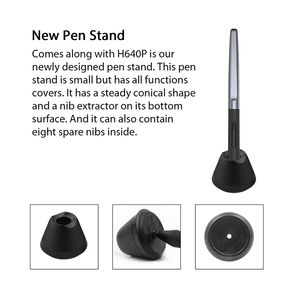 Tablette graphique numérique sans batterie <span class=keywords><strong>HUION</strong></span> <span class=keywords><strong>H640P</strong></span> en gros - Product Image 2