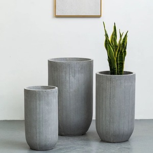 Recién llegado directo de fábrica: maceta de cerámica extragrande con amplia apertura para el hogar, sala de estar, decoración de plantas verdes - Product Image 2