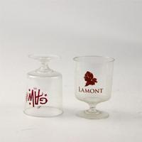 Gobelet miniature en plastique personnalisé de 2 oz (60 ml) avec logo pour la vodka, la bière, le whisky, les liqueurs, gobelet à boire