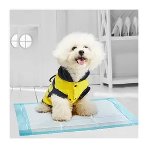 Baixo preço bambu carbono 5 camada à prova de vazamento impermeável descartável Underpad Puppy Pet Training Pad