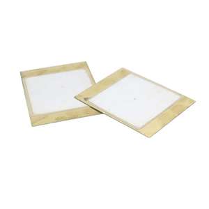 แผ่นเซรามิกไฟฟ้า pzt แผ่นดิสก์เพียโซ10มม. 5กิโลเฮิร์ตซ์สำหรับเซ็นเซอร์อัลตราโซนิค - Product Image 1