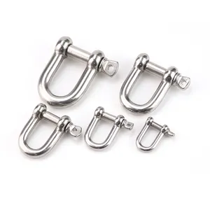 High Quality Stainless Steel 304 316 Chain Shackle Dee Shackle