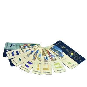 Juego de Cartas del Tarot Francés Azul, Diseño Personalizado, Guía de Actividades Impresa en Fábrica, con Empaque Personalizable para Uso Familiar - Product Image 1