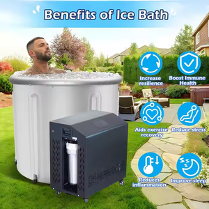 0.8HP/1HP/1.5HP Ice Bath Máy vận động viên phục hồi chức năng tùy chỉnh nhà máy bồn tắm và hồ bơi có sẵn để sử dụng - Product Image 1