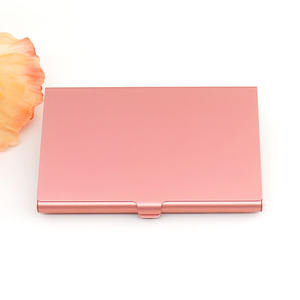 कस्टम एल्यूमीनियम व्यवसाय नाम कार्ड धारक जेब धातु बैंक क्रेडिट कार्ड केस कैरियर मानसिक क्रेडिट कार्ड मामला वाहक - Product Image 3