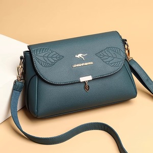 2024 PU Style nouveau sac à bandoulière pour femmes d'âge moyen à la mode attrayant grande capacité belle-mère sac de messager - Product Image 2