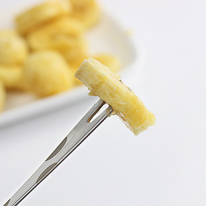 Accessoires de déjeuner pour enfants en acier inoxydable 304, pics à fruits, fourchettes à salade, fourchettes à dessert, fourchettes à fruits pour fête - Product Image 3