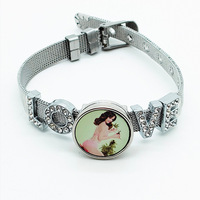 SJSB Individuelles Design Mutter Edelstahl-Armband für Sublimationsdruck Blanko zum Sublimieren auf Armband